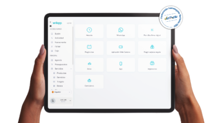 Programa facturació Wilapp mockup ERP